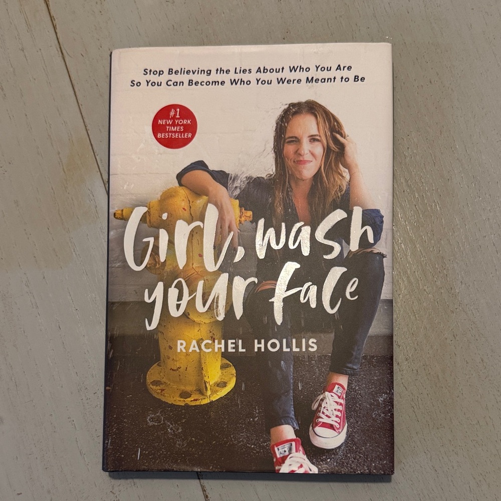 Girl, Wash Your Face by Rachel Hollis - Yellow & White Cover